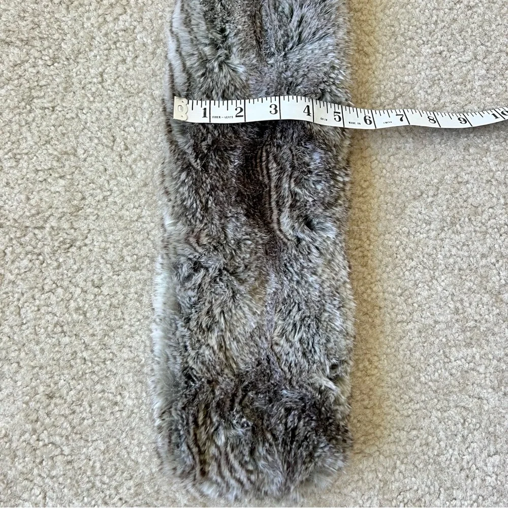 RESTORATION HARDWARE Luxe Faux Fur Snood Neck Warmer Scarf—OS